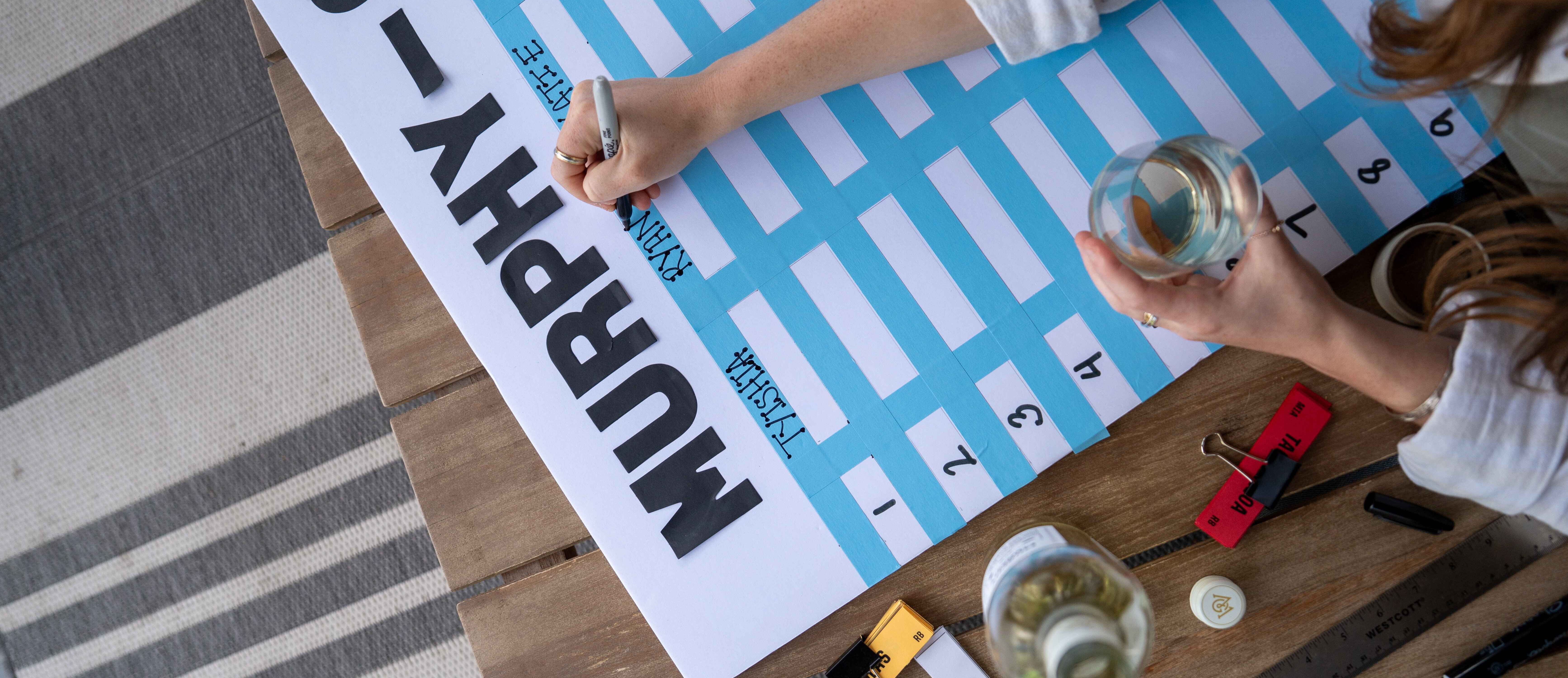 Creating a Fantasy Football Draft Board